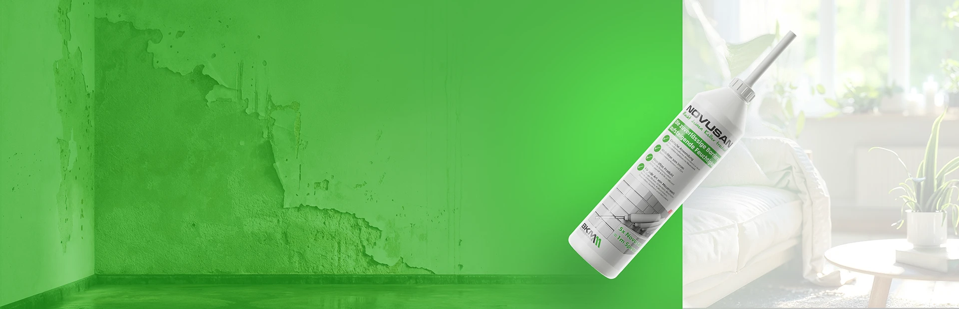 Die beste Entscheidung für trockene Wände!